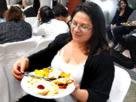 <Como parte del acto se efectu� una cena al cierre