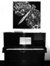 "Abraxas" mixta sobre tela, 100x100 cm, Carlos Monge, 2010