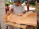 Participación del Simposio de Escultura enSan Ramón