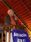 El seor Alberto Trejos, Presidente Municipal dirigi la palabra al pblico