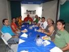 El almuerzo se celebr en donde estuvo hubicado el viejo "Randevous"