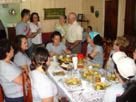 Don Domingo Ramos agradece a Rita y sus padres su amable invitacin