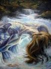"La Lorona", acrílico sobre lienzo