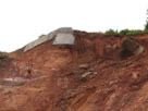 Primer derrumbe el ao pasado, dej la linea del tren en el aire y puntarenas aislada por varios meses 