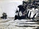 "Punta Pirikiki" acrílico, 1986
